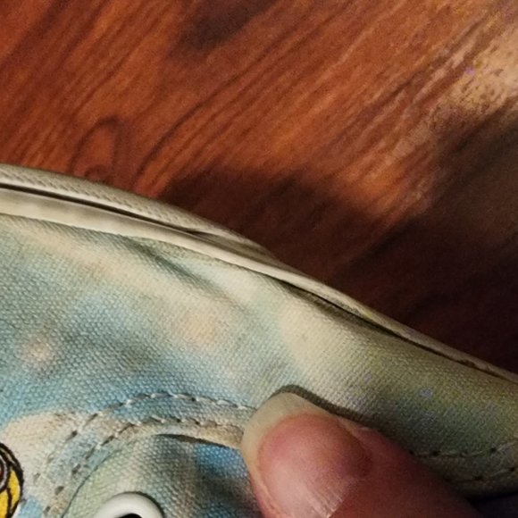 Girls VANS X Sailor Moon sneakers size 3 - Picture 4 of 8